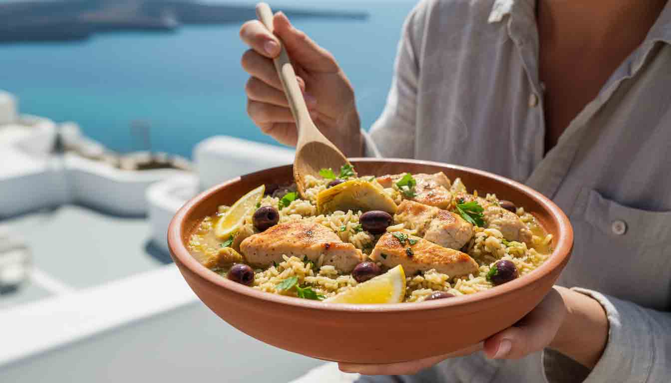 Mediterranean Lemon Chicken with Artichokes & Olives - Image 2