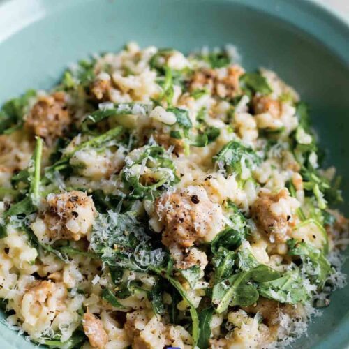 Italian Sausage Risotto
