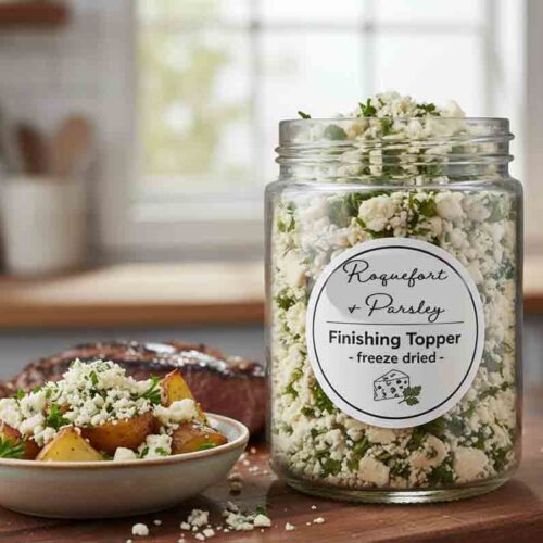 Roquefort & Parsley Finishing Topper