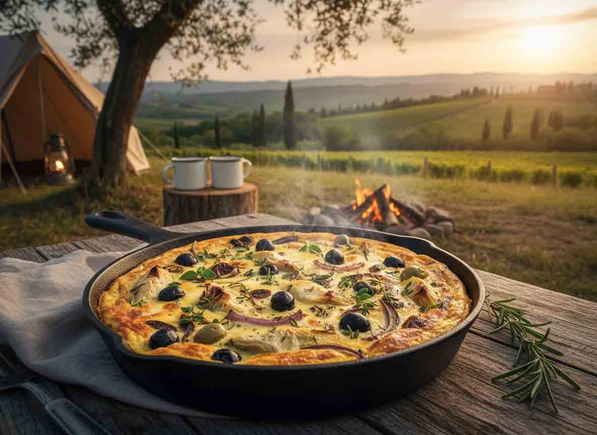 Tuscan Artichoke, Olive & Herb Frittata - Image 3