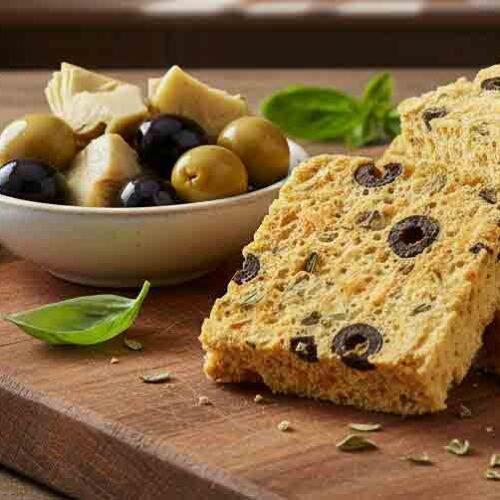 Tuscan Artichoke, Olive & Herb Frittata